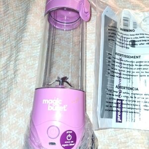Magic Bullet Pink Portable Blender